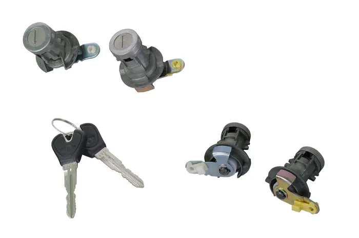 1992-1997 Universal Door Lock Barrel & Keys Set (2 Piece)