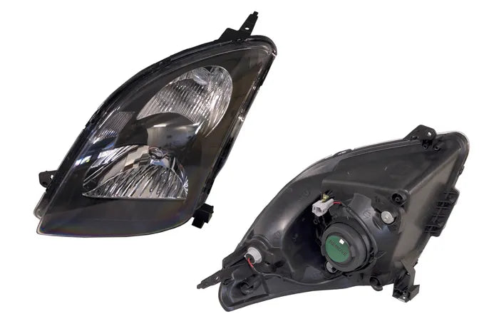 2005-2010 Suzuki Swift EZ Headlight (Left-Hand Side, Chrome/Black)
