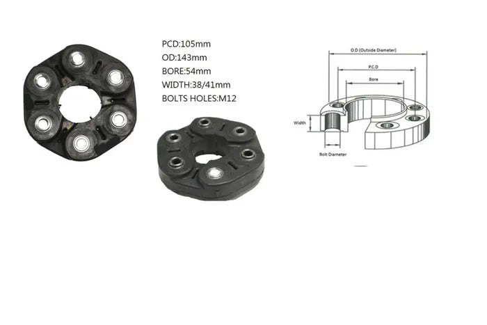 2014-2021 BMW 2 SERIES F22/F23/F87 TAIL SHAFT COUPLING