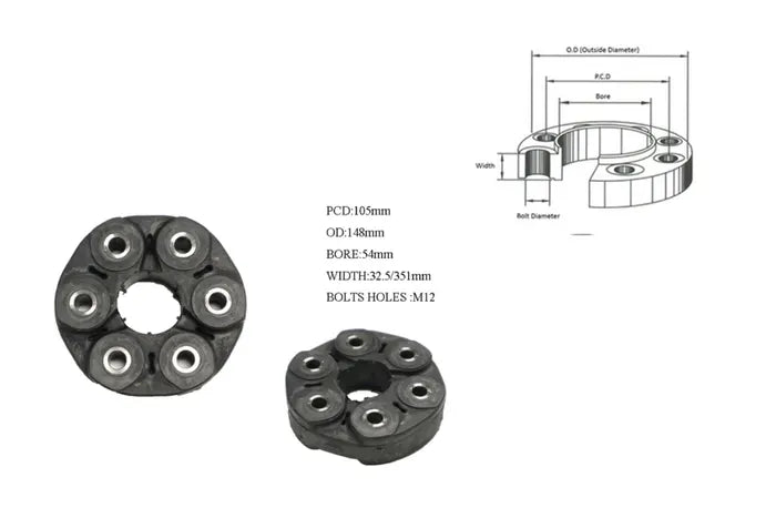 2011-2016 Ford Territory SZ Tail Shaft Coupling (PCD 110mm)