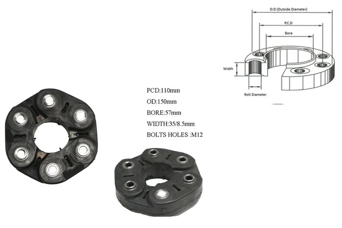 2004-2013 Holden Commodore VZ/VE Tail Shaft Coupling (Propshaft Joint)