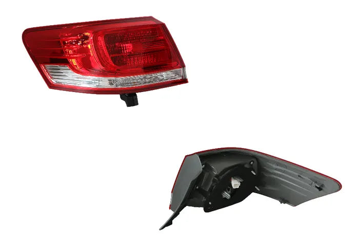 2006-2012 Toyota Aurion GSV40 Outer Tail Light (Left-Hand Side, Red/Clear/Red)
