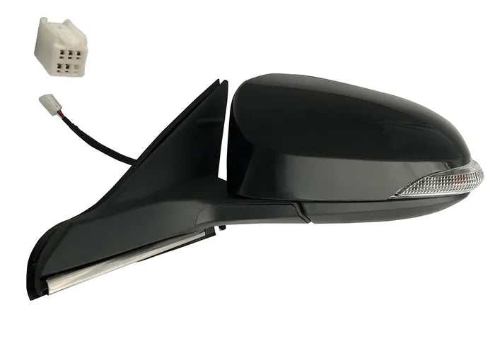 2015-2017 Toyota Camry ASV50/AVV50 Door Mirror (Left-Hand Side, with Light, No Fold/Heat/Dip)
