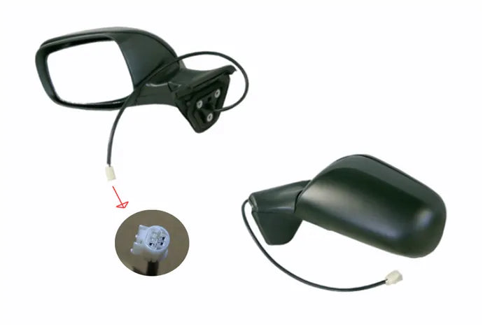 2007-2009 Toyota Corolla ZRE152 Electric Door Mirror (Left-Hand Side, 3-Pin Round Plug)