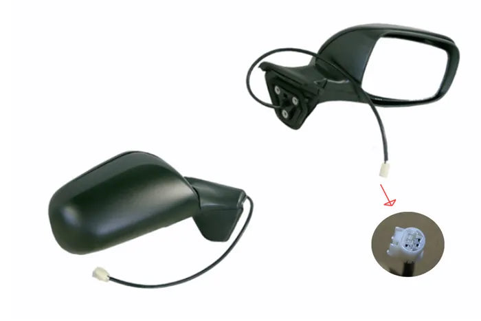 2007-2009 Toyota Corolla ZRE152 Electric Door Mirror (Right-Hand Side, 3-Pin Round Plug)