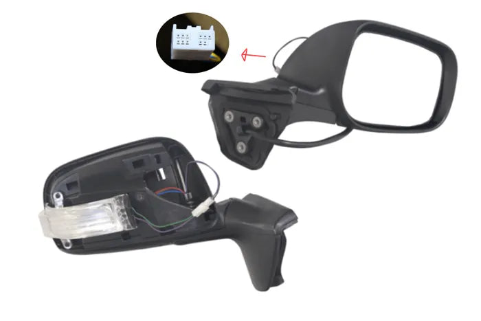 2009-2012 Toyota Corolla ZRE152 Door Mirror (Right-Hand Side, Electric, LED)