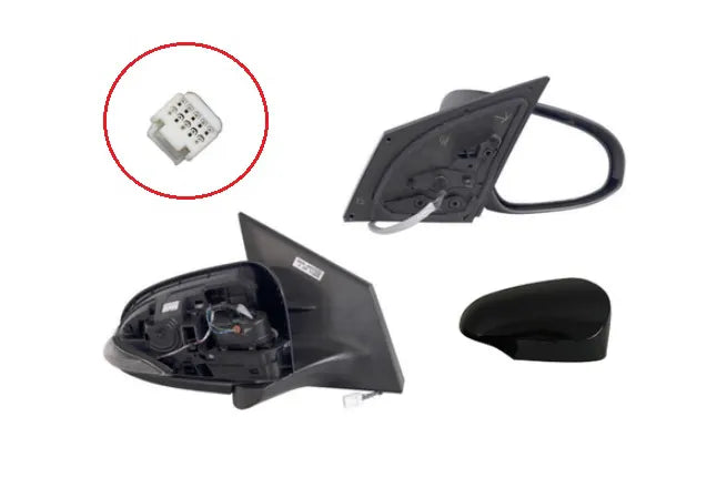 2013-2019 Toyota Corolla ZRE172 Sedan Door Mirror (Right-Hand Side, Electric, with Light/Folding)