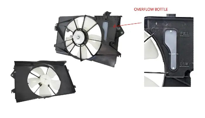 2001-2007 TOYOTA COROLLA ZZE122 RADIATOR FAN