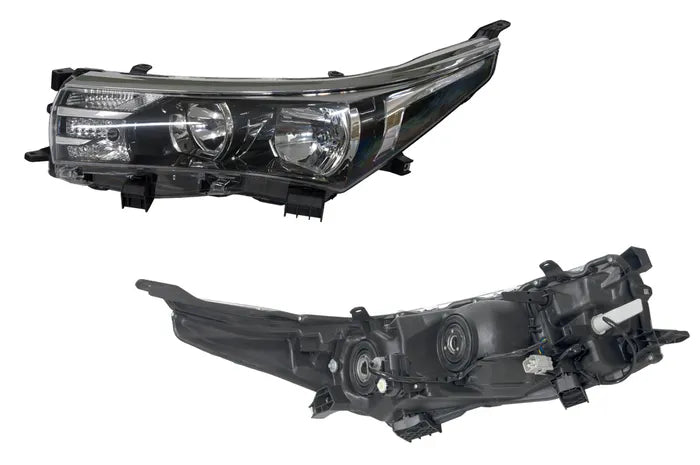 2013-2019 Toyota Corolla ZRE172 Sedan Headlight (Halogen H11/HB3, No LED, Left-Hand Side)
