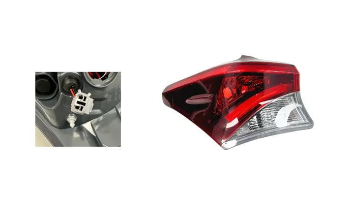 2015-2018 TOYOTA COROLLA ZRE182 TAIL LIGHT OUTER LEFT HAND SIDE
