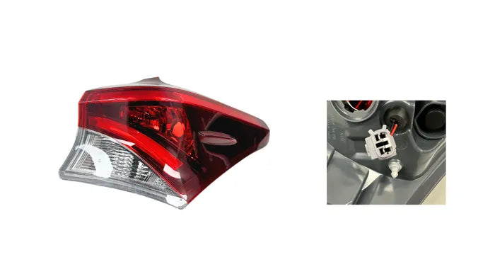 2015-2018 Toyota Corolla ZRE182 Tail Light (Outer, Right-Hand Side)