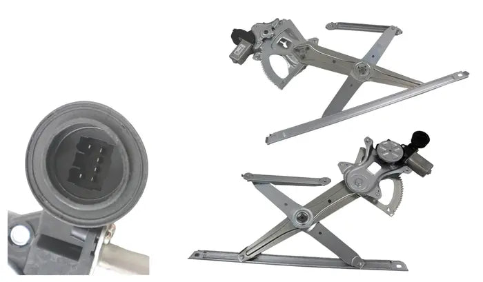 2013-2018 Toyota Corolla ZRE182 /ZWE186 Hybrid Front Window Regulator Right-Hand Side (2-Pin, With Motor)
