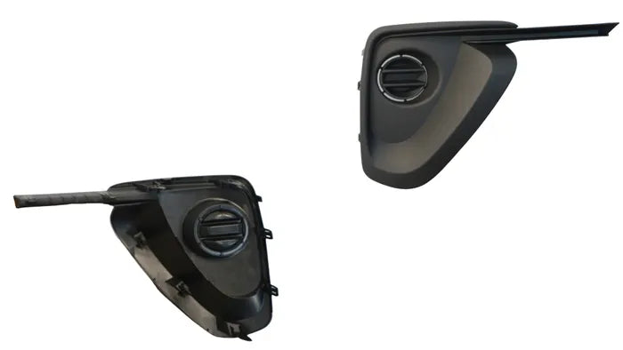 2015-2020 Toyota Fortuner GUN156 Front Fog Light Cover (Right-Hand Side, Black, No Hole)