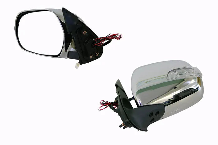 2005-2013 Toyota Hiace TRH/KDH Door Mirror (Electric, Chrome with LED, Left-Hand Side)