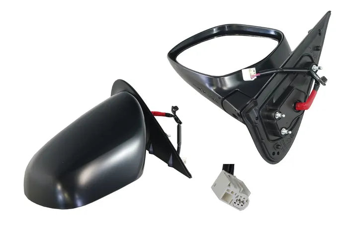 2013-2019 Toyota Hiace TRH/KDH Door Mirror (Electric, Left-Hand Side) Black