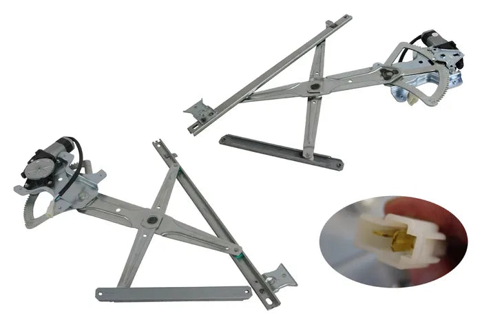 2005-2019 Toyota Hiace Trh Kdh Lwb Slwb Front Window Regulator Right-Hand Side (2-Pin, With Motor)