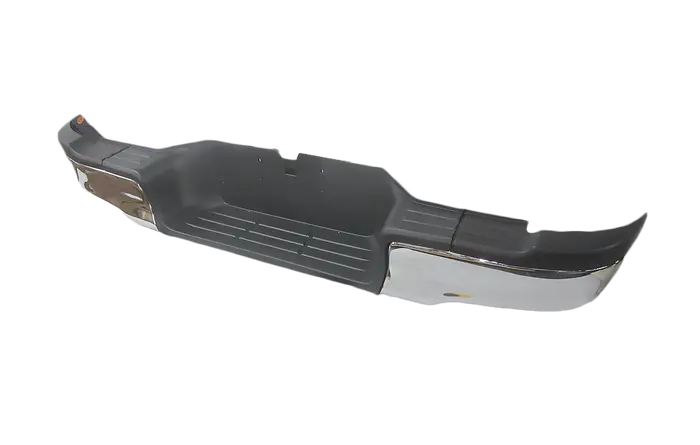 2015-2025 Toyota Hilux Rear Chrome Step Bar (with Brackets)