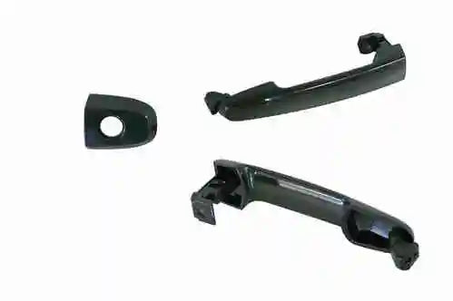 2005-2015 Toyota Hilux Front Outer Door Handle (Left-Hand Side, Black, with Key Hole)