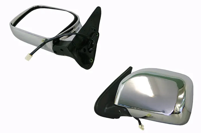 1997-2005 Toyota Hilux LN169 Electric Door Mirror (Left-Hand Side, Full Chrome)