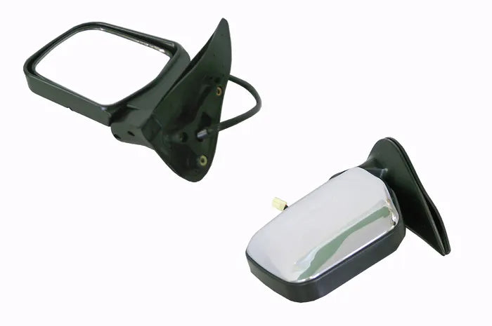 1997-2005 Toyota Hilux LN169 Electric Door Mirror (Left-Hand Side, Chrome/Black)