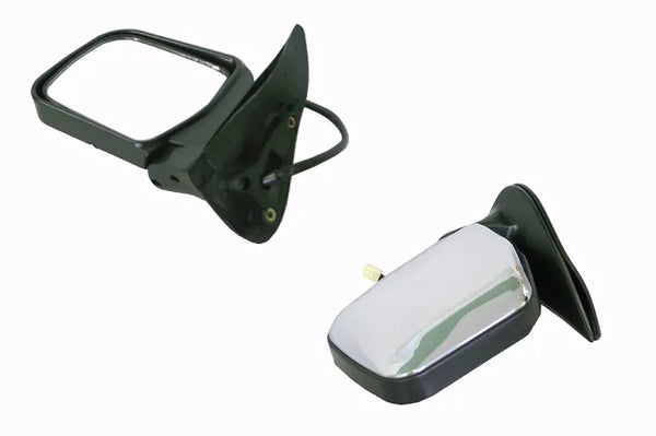 1997-2005 Toyota Hilux LN169 Electric Door Mirror (Left-Hand Side, Chrome/Black)