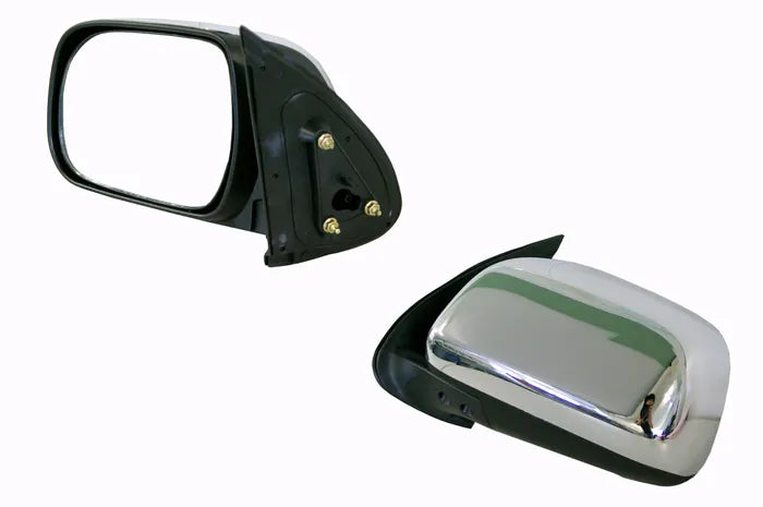 2005-2011 Toyota Hilux Door Mirror (Manual, Chrome, Left-Hand Side)