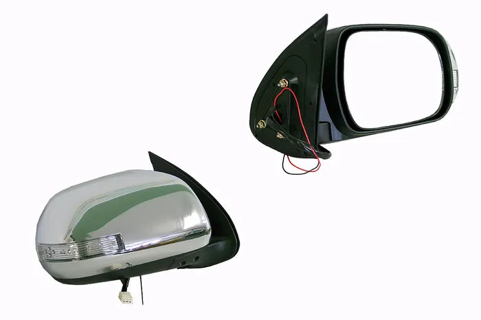 2005-2011 Toyota Hilux Door Mirror (Right-Hand Side, Electric, Chrome, LED Blinker)