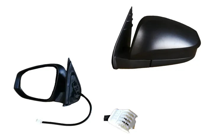 2015-ONWARDS Toyota Hilux Door Mirror (Electric, Black, Left-Hand Side) without Blinker