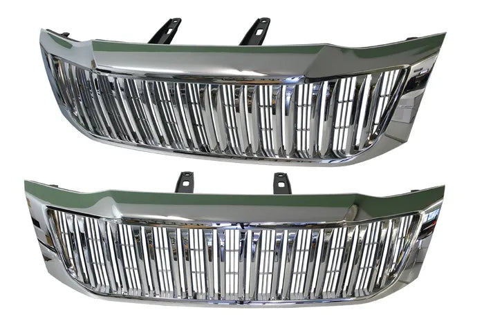 2011-2015 Toyota Hilux TGN/GGN/KUN Front Grille (Vertical Bar, Full Chrome)
