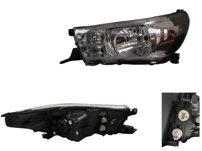 2015-2020 TOYOTA HILUX WORKMATE/SR HEADLIGHT LEFT HAND SIDE