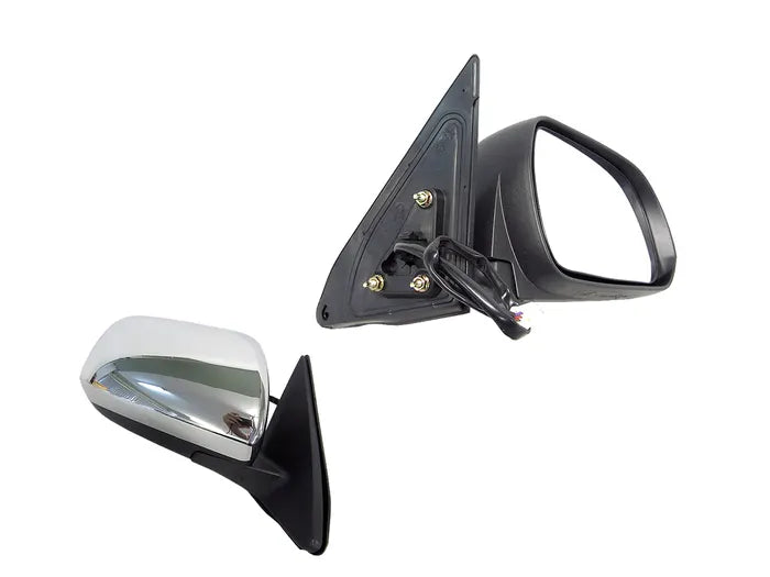 2007-2013 Toyota Kluger GSU40/GSU45 Door Mirror (Right-Hand Side, Chrome Electric) without Folding Heated Puddle Lamp