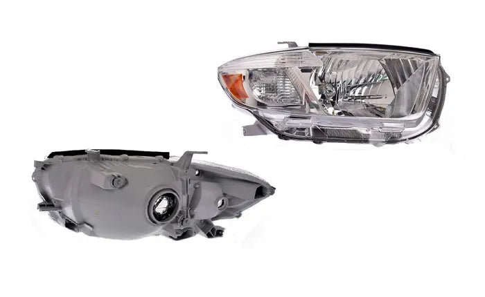 2007-2010 Toyota Kluger GSU40/GSU45 Headlight (Right-Hand Side, Chrome)