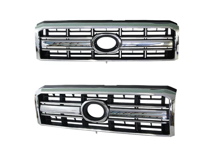 2007-2023 Toyota LandCruiser VDJ70 Series Grille (Chrome/Black)