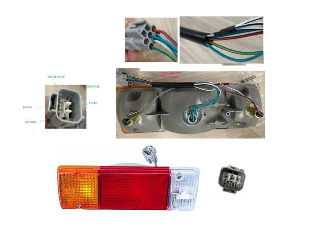 2007-2023 TOYOTA LANDCRUISER 70 SERIES TAIL LIGHT