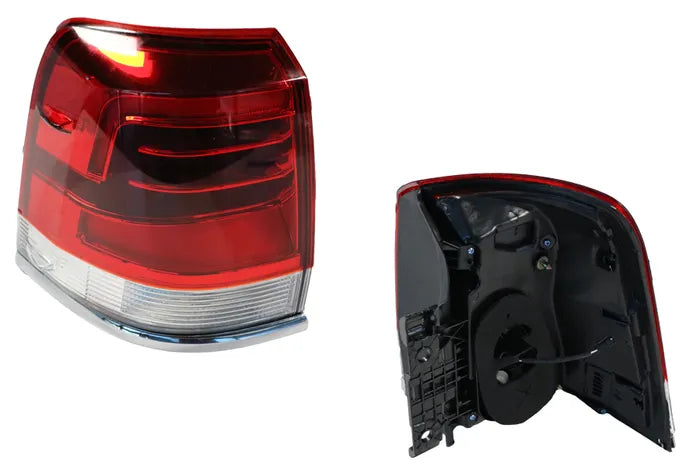 2015-2021 Toyota LandCruiser 200 Series Outer Tail Light (Left-Hand Side, LED, Red/Clear)