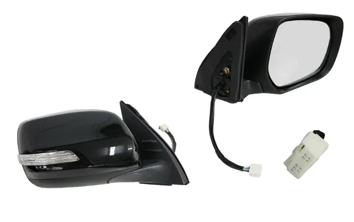2013-2023 Toyota Prado J150 Door Mirror (Right-Hand Side, Electric, Heated, Folding, 9 Pin)