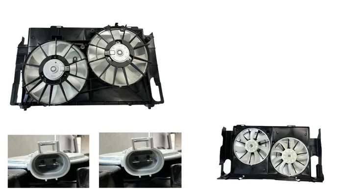 2012-2018 Toyota RAV4 ASA44 Radiator Fan (Dual, 2.5L Petrol)