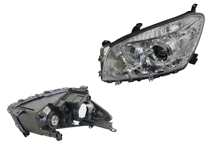 2006-2008 Toyota RAV4 ACA30 Headlight (Left-Hand Side, Chromed, HB3/H11)