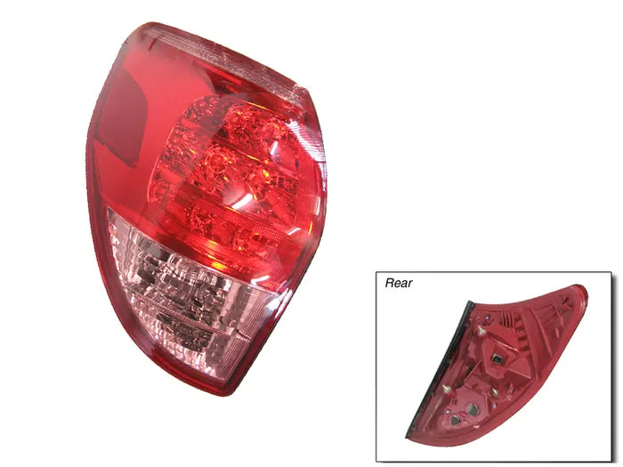 2006-2008 Toyota RAV4 ACA30 Tail Light (Left-Hand Side, Red/Pink)