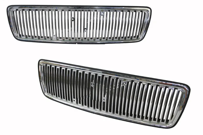 1997-2000 Volvo S70 / V70 / C70 Front Grille (Black, No Emblem)