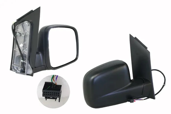 2005-2020 Volkswagen Caddy 2K/2KN Door Mirror (Right-Hand Side, Electric, Heated, No Aerial)