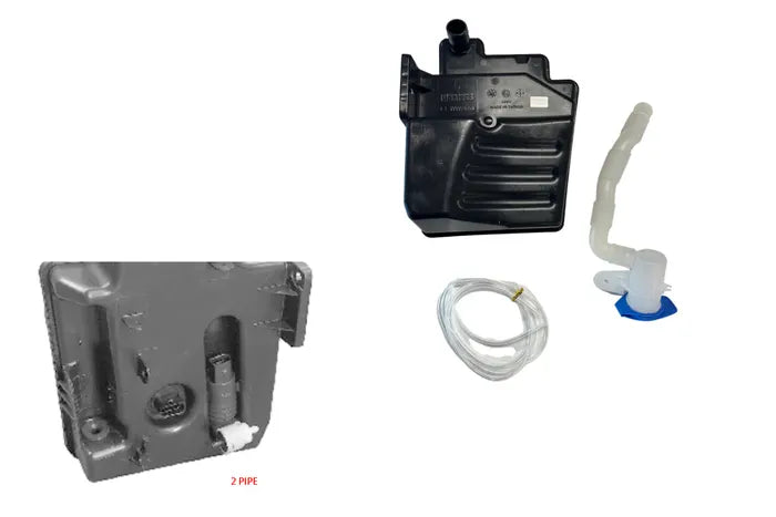 2009-2013 Volkswagen Golf MK6 Washer Bottle (with Neck Cap, 1 Motor, 2 Outlet Pipes)