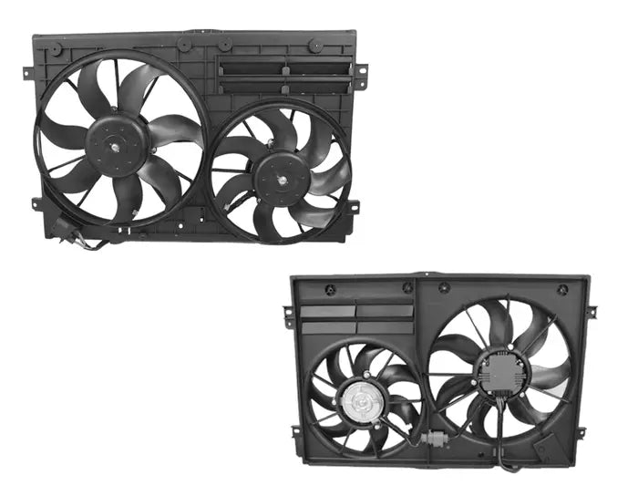 2009-2013 Volkswagen Golf MK6 Radiator Fan (Dual Fan, 291mm Mount)