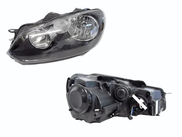 2009-2013 Volkswagen Golf MK6 Headlight (Halogen, Left-Hand Side)
