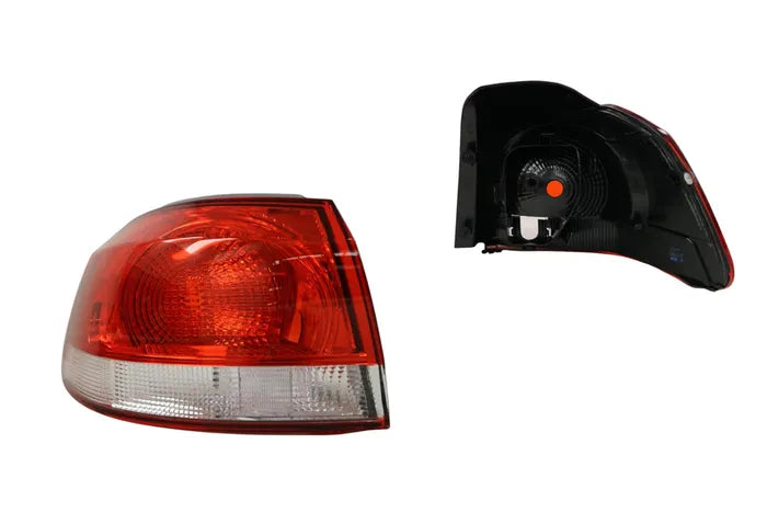 2009-2013 Volkswagen Golf MK6 Tail Light (Outer, Left-Hand Side) Hella Type