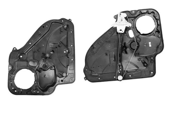 2009-2013 Volkswagen Golf MK6 Rear Window Regulator (Left-Hand Side, with Panel, no Motor)