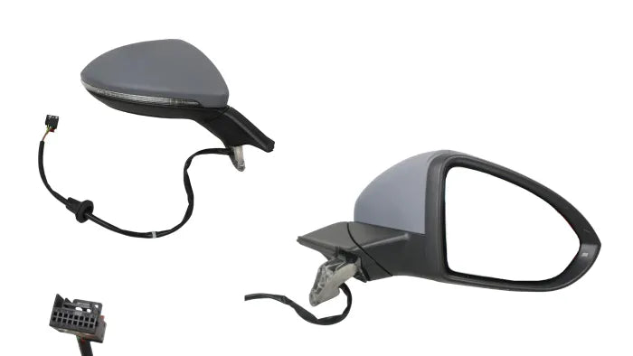 2012-2017 Volkswagen Golf MK7 Door Mirror (Right-Hand Side, Heated, without Blind Spot)
