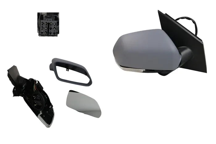 2005-2010 Volkswagen Polo 9N Series 2 Door Mirror (Heated, Right-Hand Side, Electric)