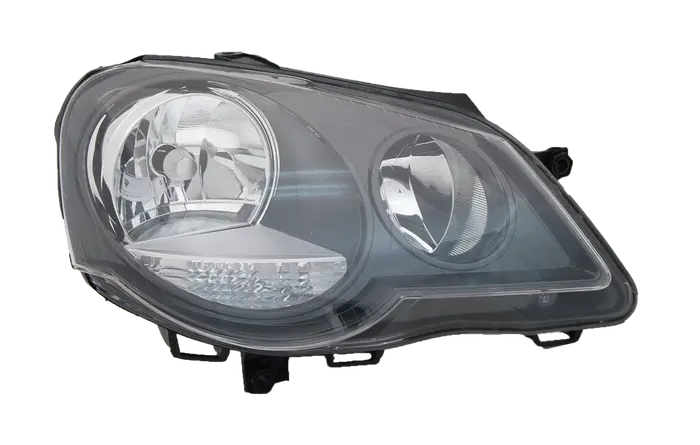 2005-2010 Volkswagen Polo 9N Headlight (Black, Right-Hand Side)