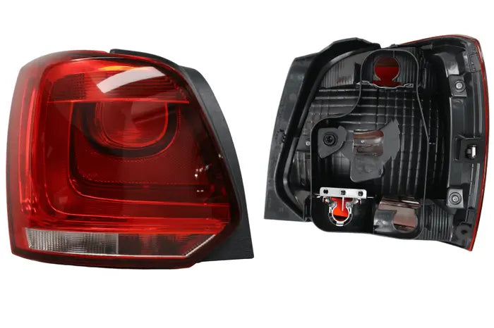 2010-2014 Volkswagen Polo 6R/6C Tail Light (Left-Hand Side, Red with Fog Light Tint)